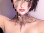 Vi cosplay mini set! topless and a leather jacket.. the