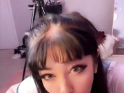 My tight little soccer costume is barely staying on while