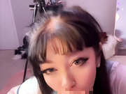 My tight little soccer costume is barely staying on while