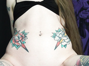 ya girl took XL Tucker's knot on her first try