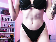 I had a black lipstick day! I'm not sure how many here act..