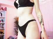 I had a black lipstick day! I'm not sure how many here act..