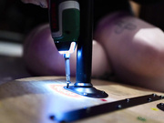 As voted for by you Mika loves assembling woodрџЄ‘ P.S. I