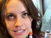 right before she cut off my beef flaps for her sandwich