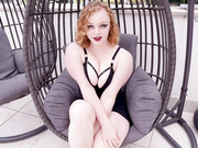 Goth GF teases you. Don't you love watching your big tiddy