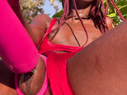 I warmed your breakfast for you sitting outside in the sun