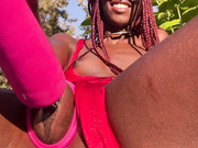 I warmed your breakfast for you sitting outside in the sun