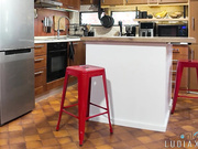 A stepdad secretly filmed his teen stepdaughter getting