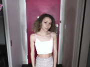 A hot girl Allie Addison was caught in a forbidden