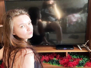 The stepsister helped her brother with household chores and