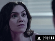 Freya Parker Tricks Stepsister's Secret Lover Into Sneaky