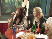 Big Mature Sex Party at the Lesbian Bar